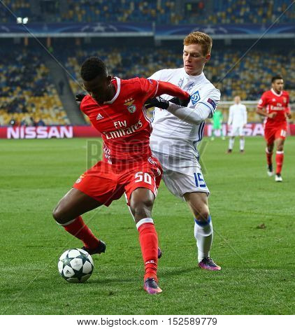 Uefa Champions League: Fc Dynamo Kyiv V Benfica