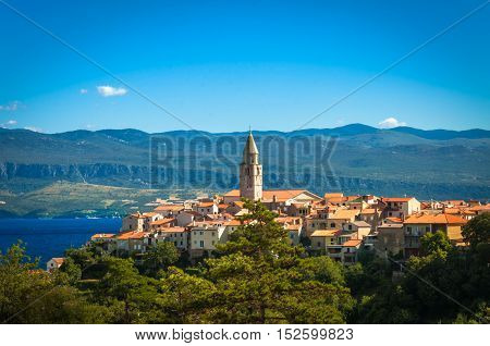 Vrbnik is a small and idyllic Croatian town on the east coast of the island of Krk
