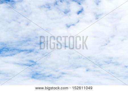 blue sky with cloud closeup Blue sky with clouds background blue sky background with tiny clouds Sky daylight. Natural sky composition. Element of design.