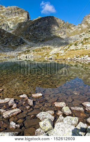 Amazing Landscape of Elenski lakes, Rila Mountain, Bulgaria
