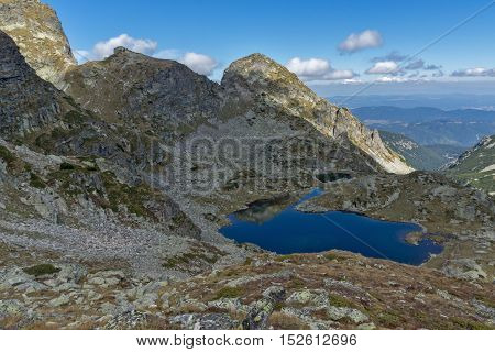 Amazing Landscape of Elenski lakes, Rila Mountain, Bulgaria
