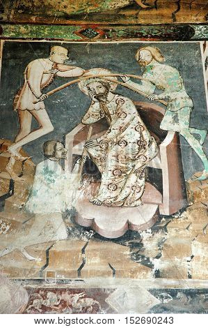 Old Fresco And Painting