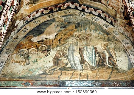 Old Fresco And Painting