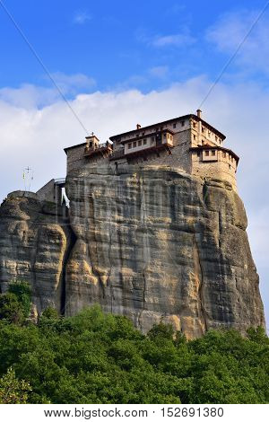 Monastery Roussanov, Meteora , Greece