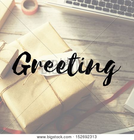 Arts & Crafts Gift Present Give Sharing Congratulations Concept