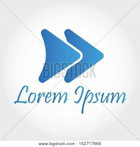 Freight Forwarder Logo or Icon Template. Isolated.