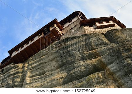 Monastery Roussanov, Meteora, Greece
