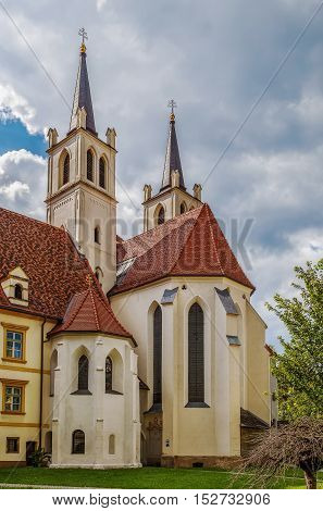 Goss Abbey is a former Benedictine nunnery in Leoben Styria Austria. Abbey church exterior