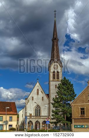 Gothic church of Maria am Waasen in Leoben Austria