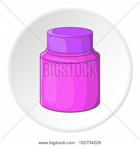 Shaving cream icon. Cartoon illustration of shaving cream vector icon for web