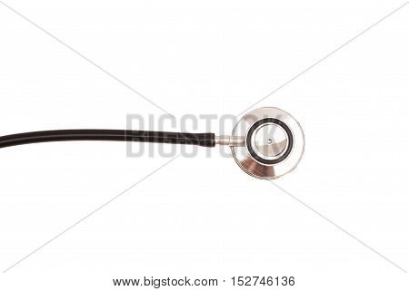 Medical Stethoscope isolated on a white background