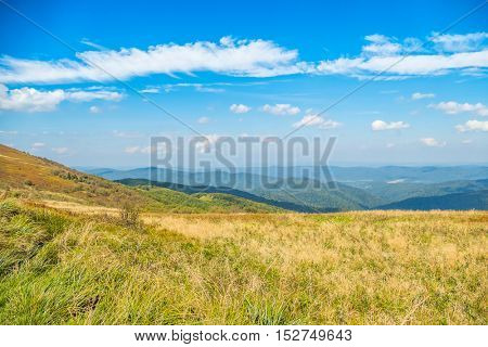 Polonina Wetlinska, Bieszczady mountains, Poland