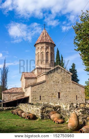 Ikalto Orthodox Monastery Complex And Academy In Kakheti Georgia