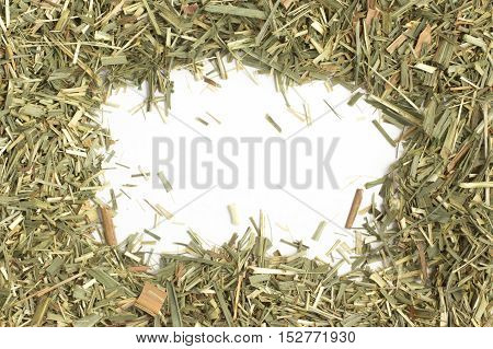 Lemon Grass. Cymbopogon citratus. Capim Limao Santo. Dried Herb for Tea