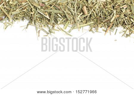 Lemon Grass. Cymbopogon citratus. Capim Limao Santo. Dried Herb for Tea