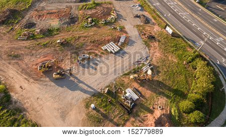 Construction of new homes in Atlanta Georgia