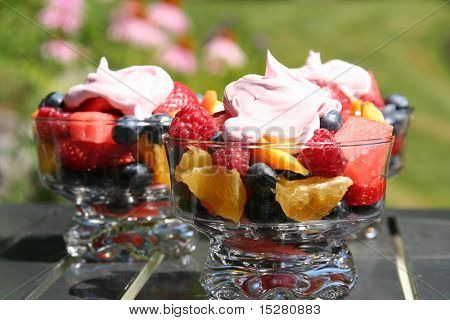 Summer fruit salad
