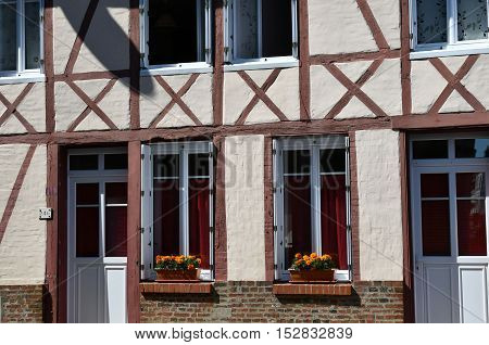 Buchy France - june 23 2016 : the city center