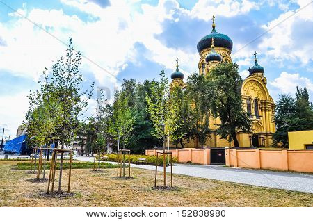 Hdr View Of Warsaw