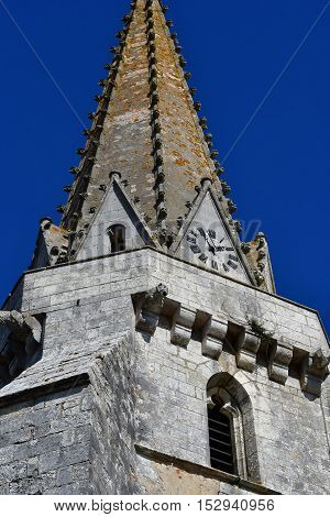 Sainte Marie de Re France - september 25 2016 : the Notre Dame church