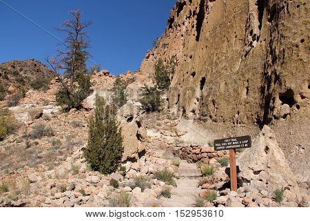 Frey Trail, Bandelier National Monument, New Mexico