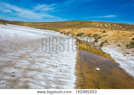 Near Lake Baskunchak.
