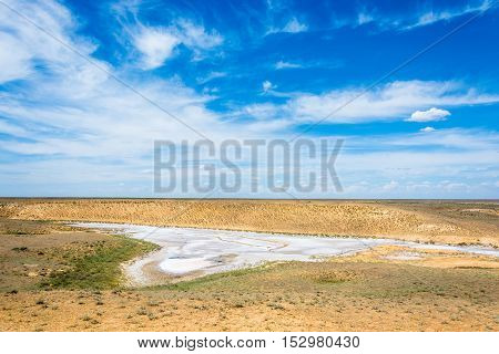 Near Lake Baskunchak.