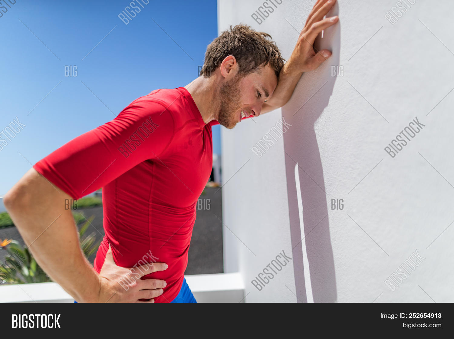 Tired Athlete Runner Image & Photo (Free Trial) | Bigstock