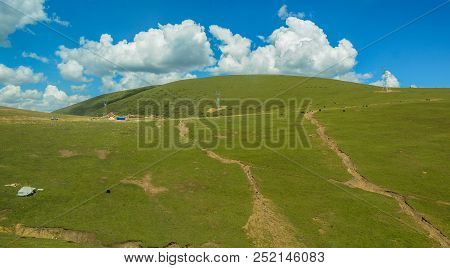 Mountain Scenery Of Garze Tibetan, China