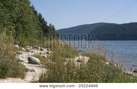 Schluchsee 在夏季时间