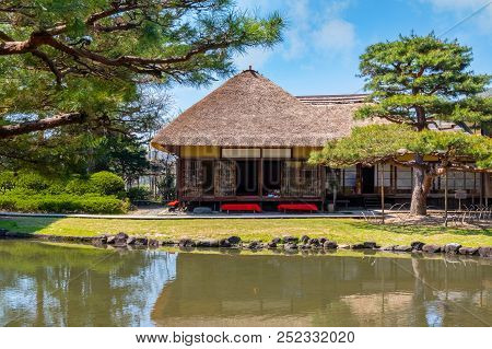 Tokyo, Japan - April 19 2018: Oyakuen Medicinal Herb Garden First Established In The 1380s, There Ar