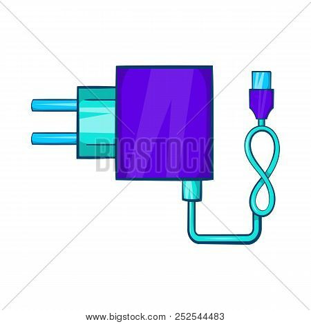Charger For Electronic Cigarette Icon In Cartoon Style On A White Background