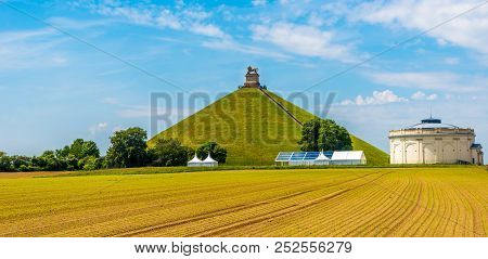 View At The Watrloo Hill With Memorial Battle Opf Waterloo - Belgium