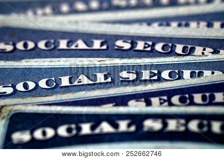 Social Security Cards for identification and retirment USA