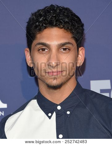 LOS ANGELES - AUG 02:  Angel Bismark arrives to the FOX Summer TCA 2018 All-Star Party  on August 2, 2018 in Hollywood, CA                