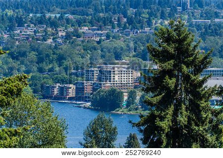 A View Of Shoreline Womes In Renton, Washington.