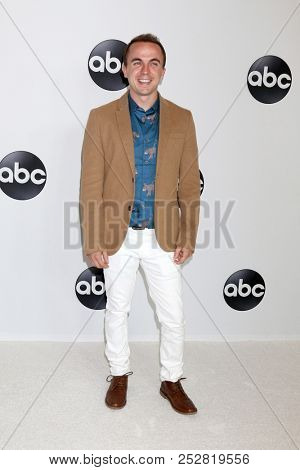 LOS ANGELES - AUG 7:  Frankie Muniz at the ABC TCA Party- Summer 2018 at the Beverly Hilton Hotel on August 7, 2018 in Beverly Hills, CA