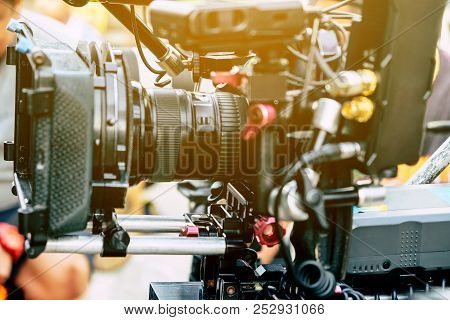 Production Crew, Image Of Behind The Scene Background