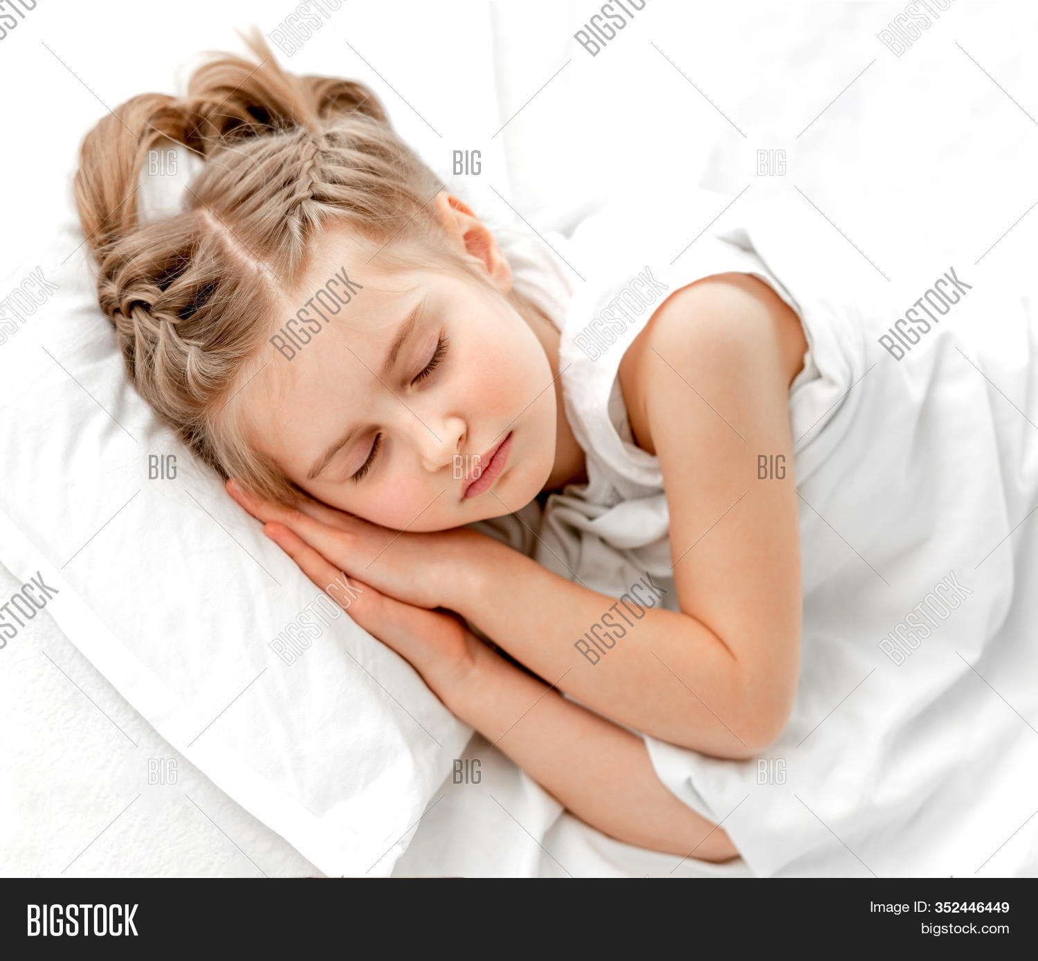 Cute Sleeping Little Image & Photo (Free Trial) Bigstock