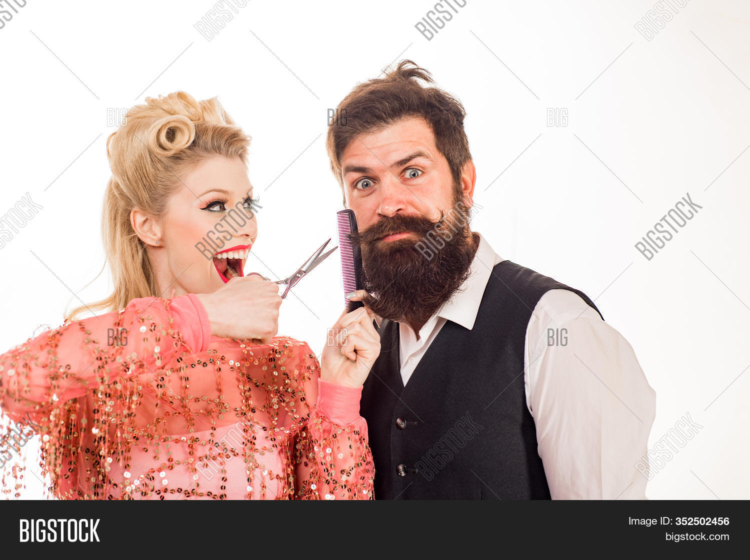 Crazy Hairdresser Image & Photo (Free Trial) Bigstock