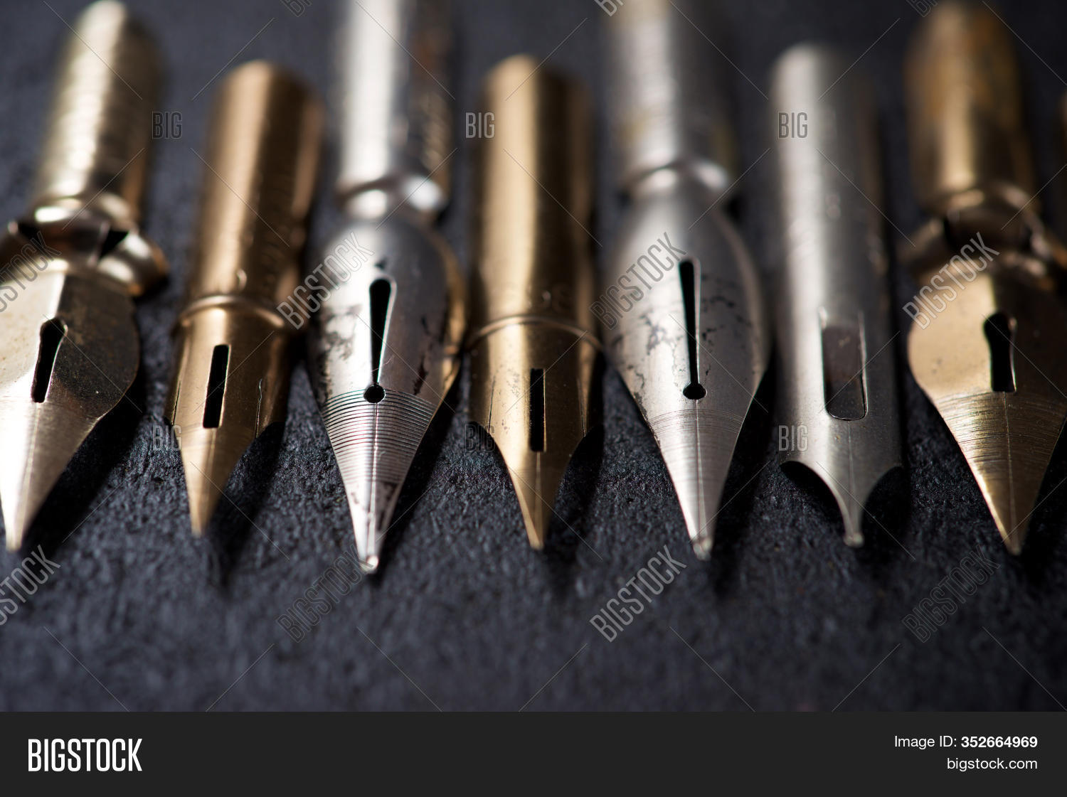 Nib Pens Calligraphy Image & Photo (Free Trial) | Bigstock