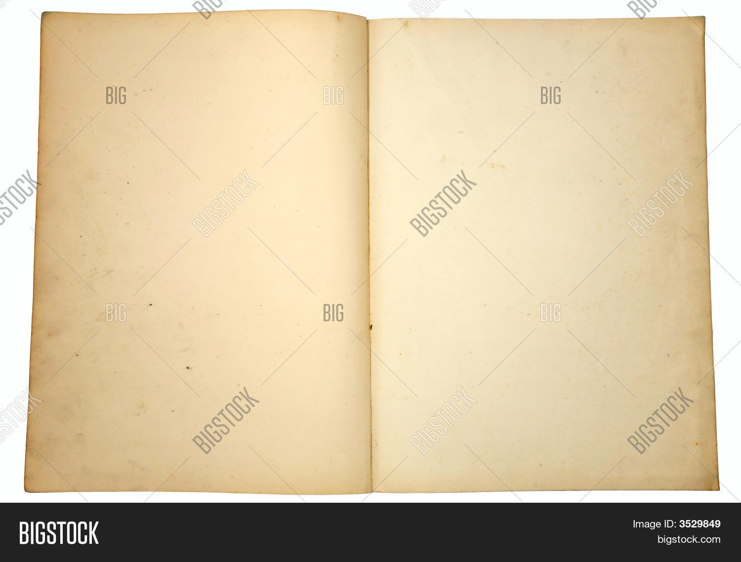 Blank Yellowing Paper Image & Photo (Free Trial) Bigstock