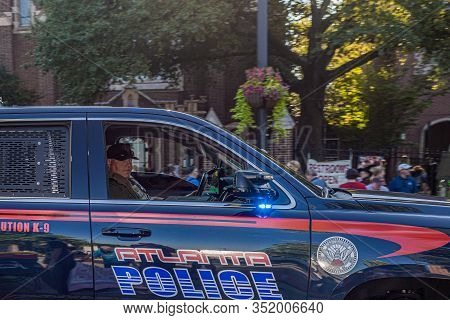 Atlanta. Georgia - August 31, 2019: First Responders Are People With Specialized Training And Are Th
