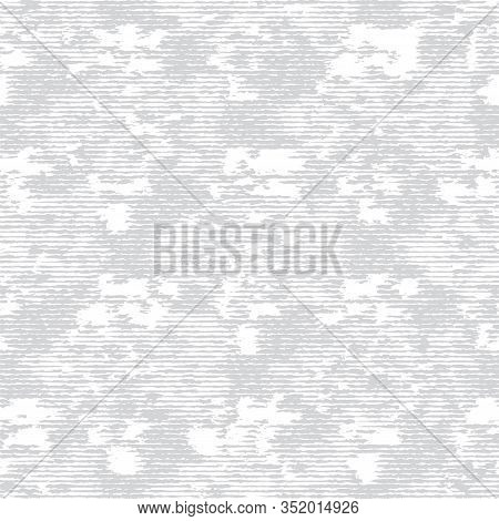 Grey White Monochrome Irregular Brick Wall Texture Background. Rough Distressed Stone Effect Melange