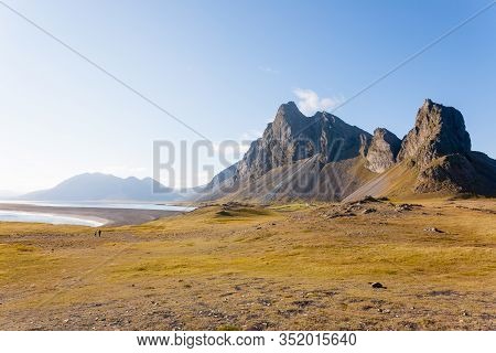 Hvalnes Lava Beach Landscape, East Iceland Landmark