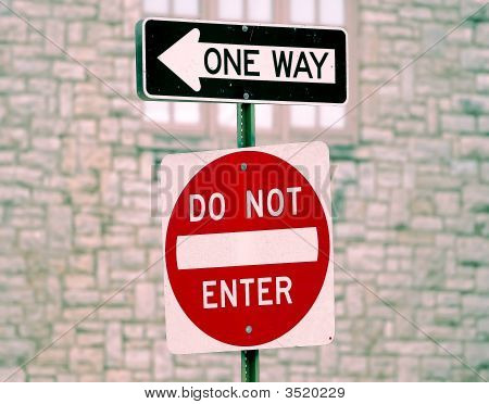 One Way Stop