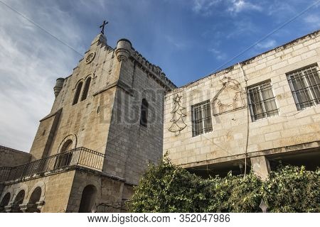 Carmel Of The Holy Child Jesus In Bethlehem. A Place Related, Among Others, To The Stay Of Mariam Ba
