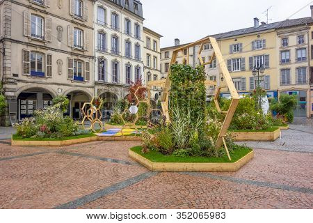 City View Of Epinal, The Capital City Of The Vosges Departmend In France