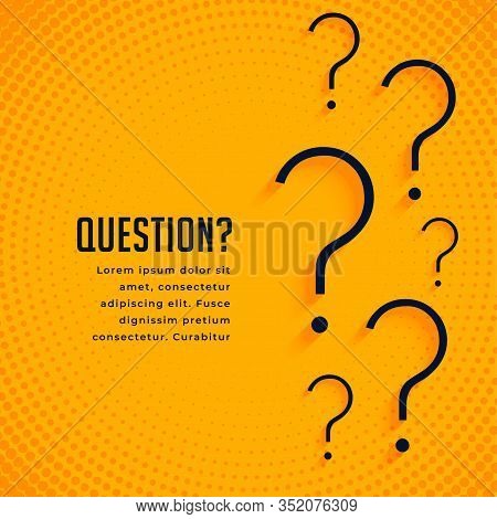Help And Support Question Mark Web Template