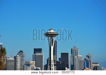 Seattle nål och månen